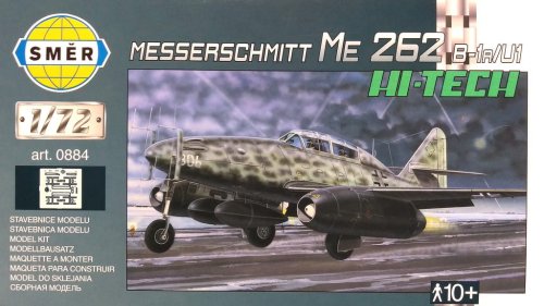 Przejdź do produktu Smer 0884 - 1:72 Me-262 B-1A/U1 Hi-Tech Kit