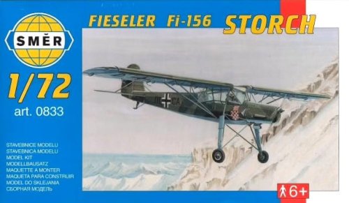 Przejdź do produktu Smer 0833 - 1:72 Fieseler Fi-156 Storch