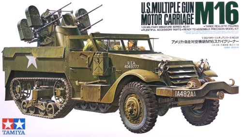 Przejdź do produktu Tamiya 35081 - 1:35 M16 US Multiple Gun Motor Carriage
