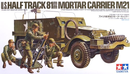Przejdź do produktu Tamiya 35083 - 1:35 US M21 81mm Mortar Carrier