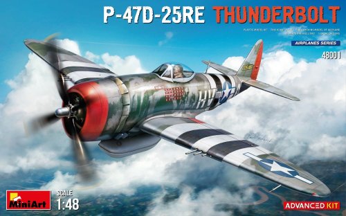 Przejdź do produktu Miniart 48001 - 1:48 P-47-25RE Thunderbolt Advanced Kit
