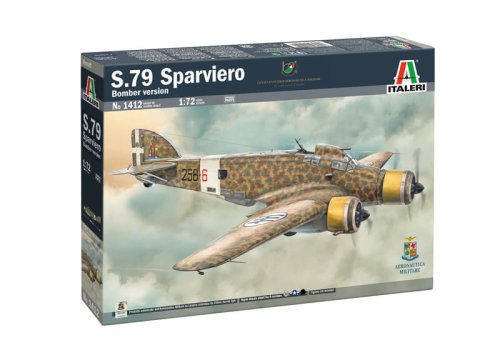 Przejdź do produktu Italeri 1412 - 1:72 S.79 Sparviero Bomber Version