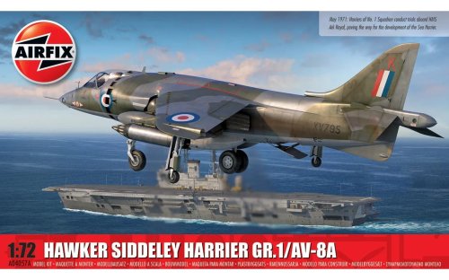 Przejdź do produktu Airfix 04057A - 1:72 Hawker Siddeley Harrier GR.1 / AV-8A