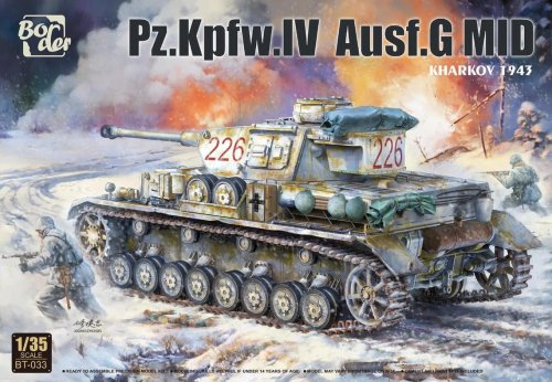 Przejdź do produktu Border BT033 - 1:35 Pz.Kpfw.IV Ausf.G Mid - Kharkov 1943