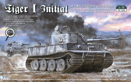 Przejdź do produktu Border TK7205 - 1:72 Tiger I Initial Production