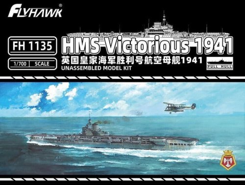 Przejdź do produktu Flyhawk 1135 - 1:700 HMS Victorious 1941