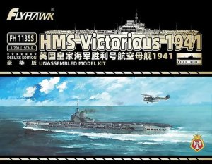 Flyhawk 1135S - 1:700 HMS Victorious 1941 Deluxe Edition