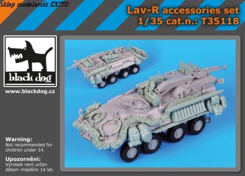 Przejdź do produktu BLACK DOG T35118 - 1:35 LAV-R accessories set