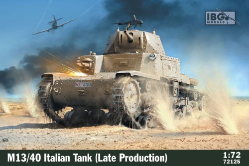 Przejdź do produktu IBG 72125 - 1:72 M13/40 Italian Tank Late Production
