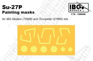 IBG 72M005 - 1:72 Su-27P Painting Masks for IBG72906 and TRU01660