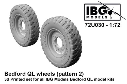Przejdź do produktu IBG 72U030 - 1:72 Bedford QL Wheels (Pattern 2) for all IBG Bedford QL Kits