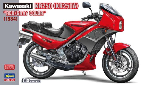 Przejdź do produktu Hasegawa 21751 - 1:12 Kawasaki KR250 KR250A Red/Gray Color