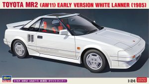 Hasegawa 20656 - 1:24 Toyota MR2 AW11 Early Version White Lanner 1985