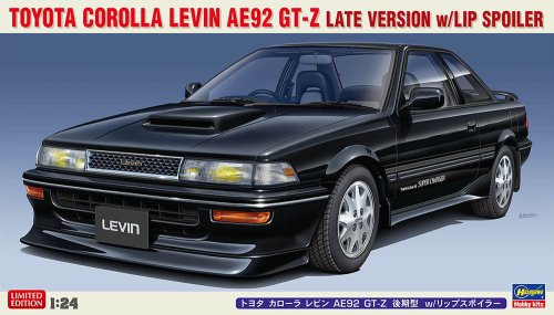Przejdź do produktu Hasegawa 20655 - 1:24 Toyota Corolla Levin AE92 GT-Z Late Version w/ Lip Spoiler