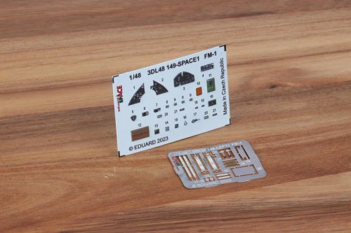 Przejdź do produktu Eduard 3DL48149 - 1:48 FM-1 Space 3D Decals + PE