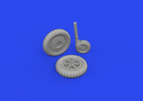 Przejdź do produktu Eduard 672341 - 1:72 Bf 109G-2/G-4 wheels for bulged wings Print 3D