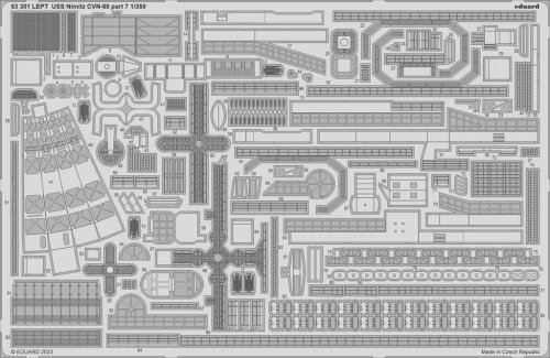 Przejdź do produktu Eduard 53301 - 1:350 USS Nimitz CVN-68 part 7