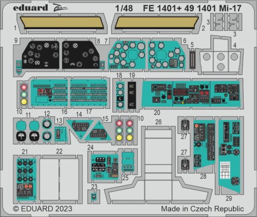 Przejdź do produktu Eduard 491401 - 1:48 Mi-17