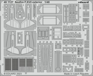 Eduard 481127 - 1:48 Seafire F.XVII exterior