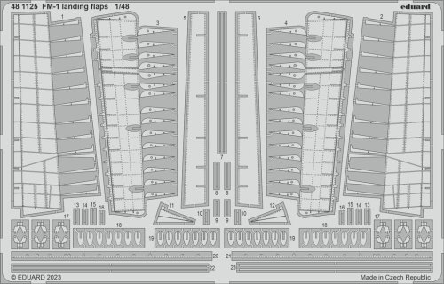 Przejdź do produktu Eduard 481125 - 1:48 FM-1 landing flaps
