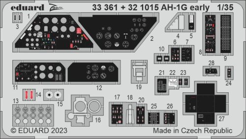 Przejdź do produktu Eduard 33361 - 1:35 AH-1G early