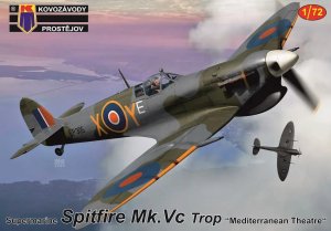 Kovozavody 0417 - 1:72 Supermarine Spitfire Mk. Vc Trop Mediterranean Theatre