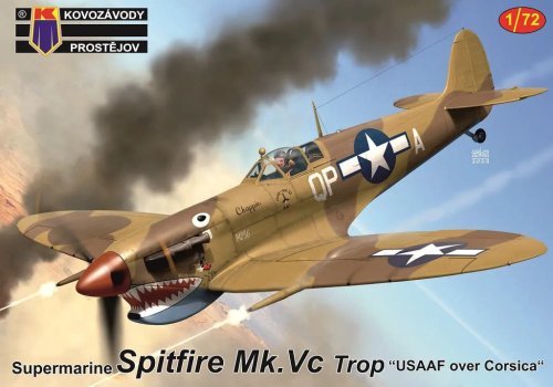 Przejdź do produktu Kovozavody 0416 - 1:72 Supermarine Spitfire Mk. Vc Trop USAAF over Corsica