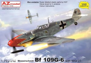 AZ Models 7862 - 1:72 Messerschmitt Bf 109G-6 with WGr.21