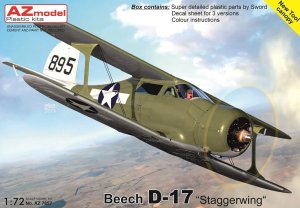 AZ Models 7857 - 1:72 Beech D-17 Staggerwing
