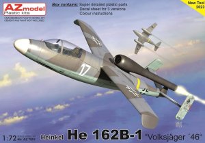 AZ Models 7851 - 1:72 Heinkel He 162B-1 Volksjäger 46