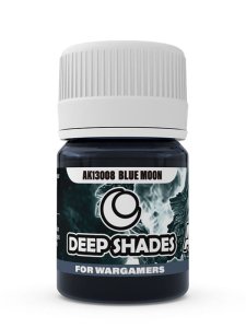 AK Interactive 13008 - Blue Moon Deep Shades for Wargamers - farba do cieniowania 30 ml