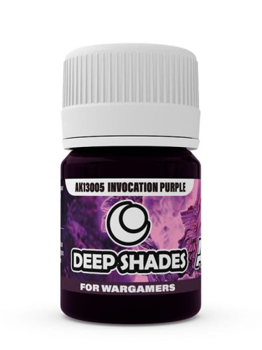 Przejdź do produktu AK Interactive 13005 - Invocation Purple Deep Shades for Wargamers - farba do cieniowania 30 ml