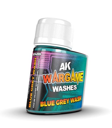 Przejdź do produktu AK Interactive 14209 - Wargame Blue Grey Wash - farba do weatheringu 35 ml