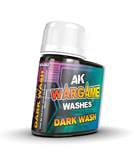 Przejdź do produktu AK Interactive 14202 - Wargame Dark Wash - farba do weatheringu 35 ml