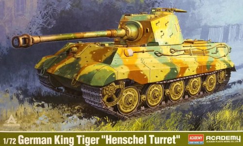 Przejdź do produktu Academy 13423 - 1:72 German King Tiger Porsche Turret