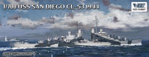 Vee Hobby E57012 - 1:700 USS San Diego CL-53 1944 Deluxe Edition