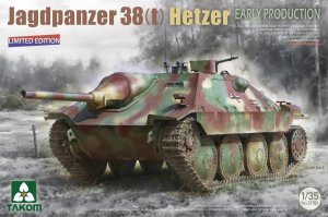 Takom 2170X - 1:35 Jagdpanzer 38(t) Hetzer Early Production - Limited Edition without interior