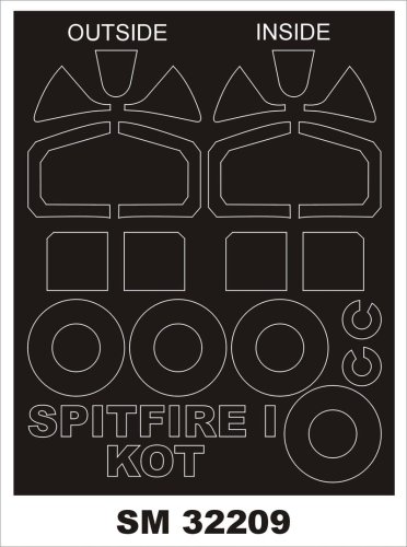 Przejdź do produktu Montex SM32209 - 1:32 Spitfire I