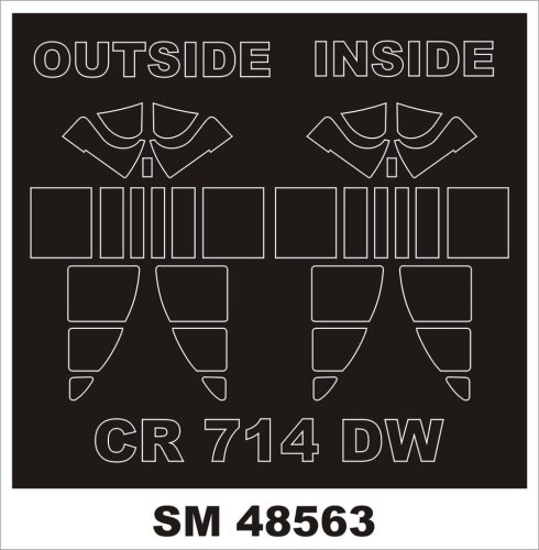 Przejdź do produktu Montex SM48563 - 1:48 Caudron CR.714