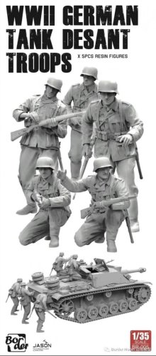 Przejdź do produktu Border Model BR005 - 1:35 WWII German Tank Troops