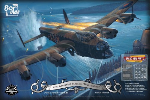 Przejdź do produktu Border Model BF011 - 1:32 Avro Lancaster B.Mk. III Dambusters w/ Full Interior