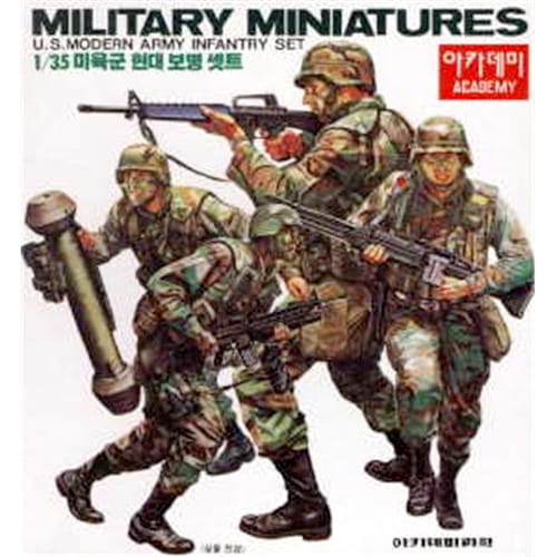 Przejdź do produktu Academy AA060 - 1:35 US Modern Army Infantry