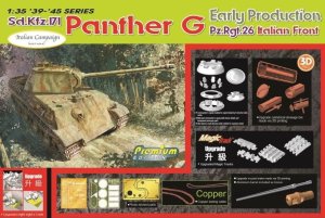 Dragon 6622 - 1:35 Sd.Kfz.171 Panther G Early Production Pz.Rgt.26 Italian Front Premium Edition