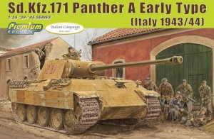 Dragon 6920 - 1:35 Sd. Kfz. 171 Panther A Early Type Italy 1943-1944 Premium Edition
