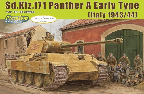 Przejdź do produktu Dragon 6920 - 1:35 Sd. Kfz. 171 Panther A Early Type Italy 1943-1944 Premium Edition