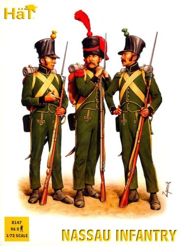 Przejdź do produktu HAT 8147 - 1:72 Waterloo Nassau Infantry