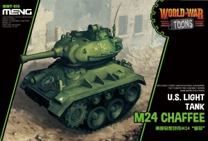 Meng Model WWT018 - World War Toons M24 Chaffee U.S. Light Tank