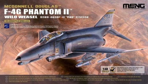 Przejdź do produktu Meng Model LS015 - 1:48 McDonnel Douglas F-4G Phantom II Wild Weasel