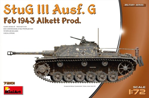 Przejdź do produktu Miniart 72101 - 1:72 StuG III Ausf. G Feb 1943 Alkett Prod