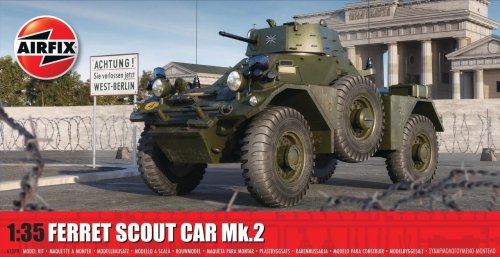 Przejdź do produktu Airfix 01379 - 1:35 Ferret Scout Car Mk.2
